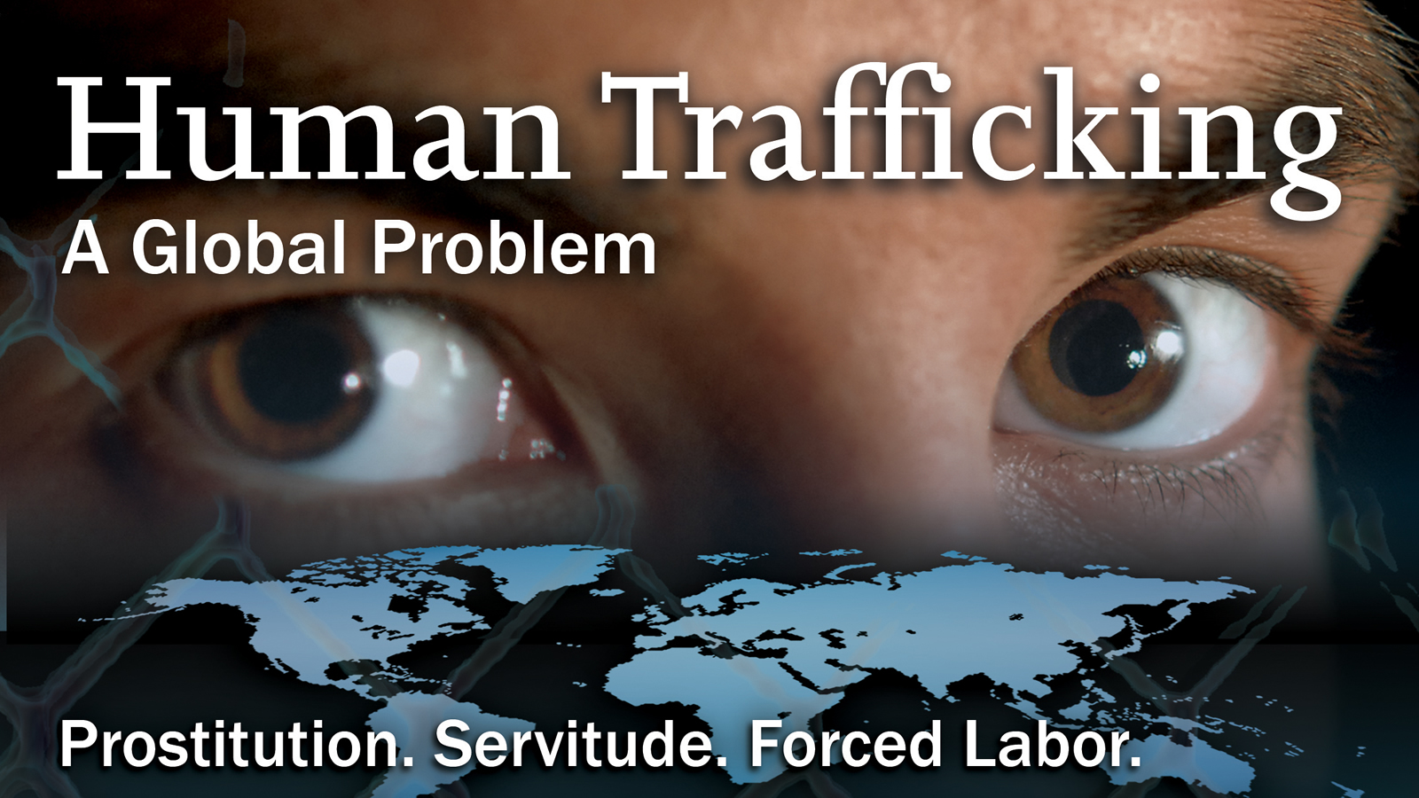 poster of human trafficking issue